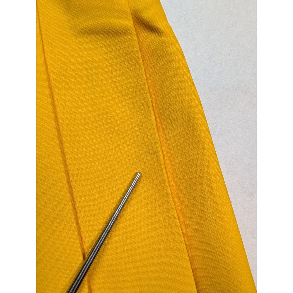Varsity Womens Cheerleading Uniform Set 34 5-14 UCA USA Sweater Skirt Yellow - Picture 5 of 16
